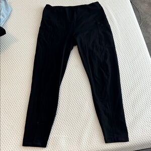 Black High-Waisted Leggings